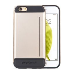 TOTU WIT SERIES for iPhone 6 tok, arany-fekete