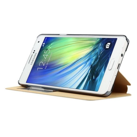 Baseus Primary Color Samsung Galaxy A7 oldalra nyíló tok, fehér