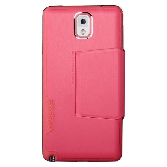 Baseus Ultra-Thin Folder Cover Samsung Galaxy Note 3 tok, rózsaszín