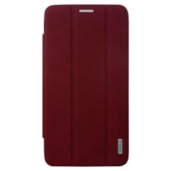   Baseus Grace Leather Case Simplism Samsung Galaxy Mega 7.0 (T2558) tok, piros