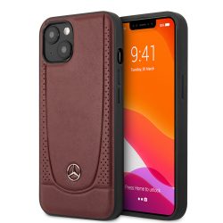   Mercedes iPhone 14 Leather Urban Bengale (MEHCP14SARMRE) hátlap, tok, piros