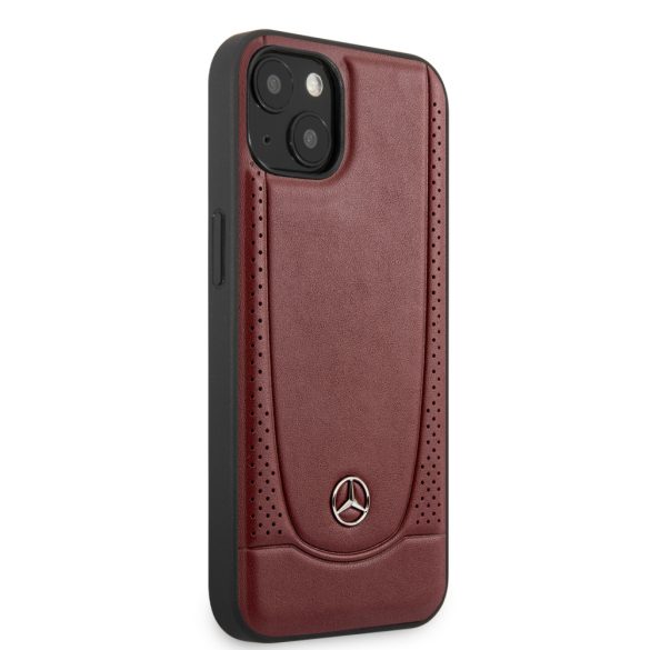 Mercedes iPhone 14 Leather Urban Bengale (MEHCP14SARMRE) hátlap, tok, piros