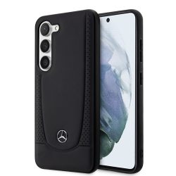   Mercedes-Benz Samsung Galaxy S23 Leather Urban hátlap, tok, fekete