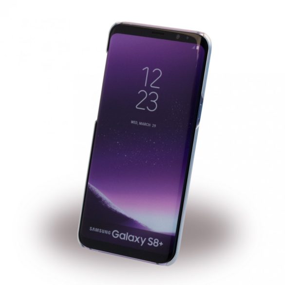 Mercedes-Benz Samsung Galaxy S8 Plus Wave III Aluminium Hard (MEHCS8LCUSBK) hátlap, tok, fekete