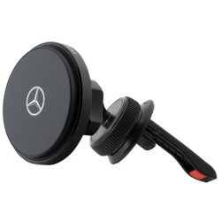   Mercedes Magnetic Holder (MEMWCCK) Magsafe kompatibilis autós telefontartó, szellőzőrácsra, műszerfalra, szélvédőre, mágneses,  fekete