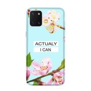   Casegadget Xiaomi Mi A3, Xiaomi Mi CC9e Actualy I Can, hátlap, tok, mintás, színes