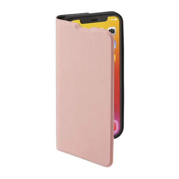Hama Single 2.0 Booklet iPhone 12/12 Pro, oldalra nyíló tok, rózsaszín