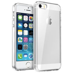   iPhone 5/5S/SE Slim case 1mm szilikon hátlap, tok, átlátszó