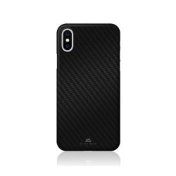   Hama Black Rock Ultra Thin Iced Carbon Case iPhone X/Xs, hátlap, tok, fekete