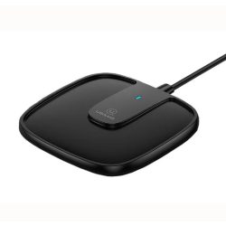   USAMS CD159 W1 Wireless Charger Qi, MagSafe kompatibilis vezeték nélküli töltő, 15W, fekete