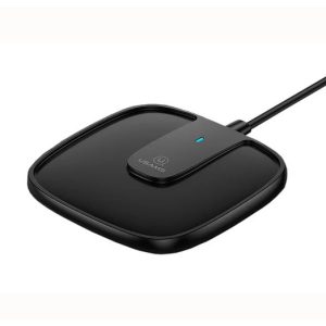 USAMS CD159 W1 Wireless Charger Qi, MagSafe kompatibilis vezeték nélküli töltő, 15W, fekete