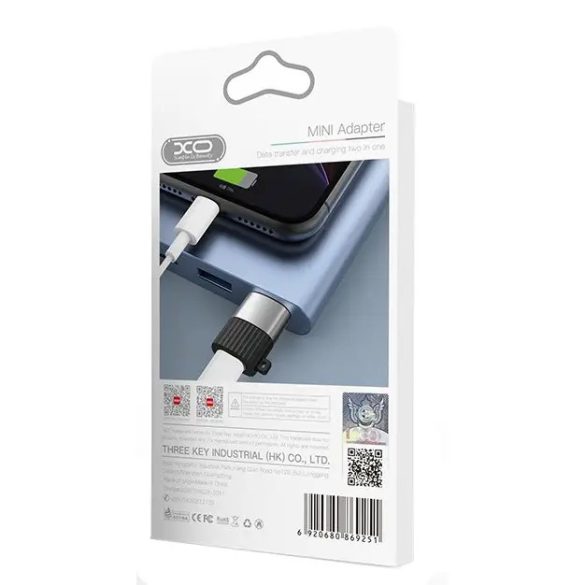 XO NB149-E USB-C/USB adapter, fekete