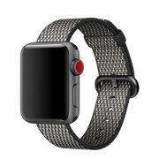 Apple gyári Apple Watch nylon 42mm óraszíj, fekete