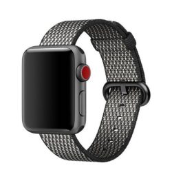 Apple gyári Apple Watch  nylon 42mm óraszíj, fekete