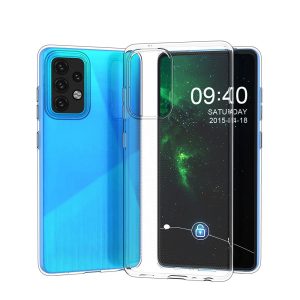 Mysafe Case Samsung Galaxy A02S 2mm szilikon hátlap, tok, átlátszó