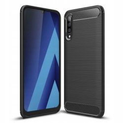   Carbon Case Flexible Xiaomi Redmi Note 9 Pro 5G hátlap, tok, fekete