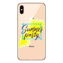   Casegadget iPhone Xr Summer Party, hátlap, tok, mintás, színes