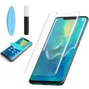   Huawei Mate 40 UV 5D Full Glue teljes kijelzős edzett üvegfólia (tempered glass), 9H keménységű, átlátszó