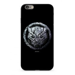   MARVEL Black Panther 015 Premium Glass iPhone XS/X edzett üveg hátlap, tok, fekete