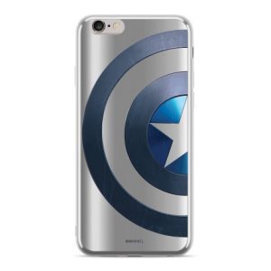 MARVEL Captain America 006 iPhone XS/X hátlap, tok, átlátszó