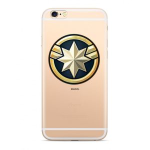 MARVEL Captain Marvel 016 iPhone XS/X hátlap, tok, átlátszó