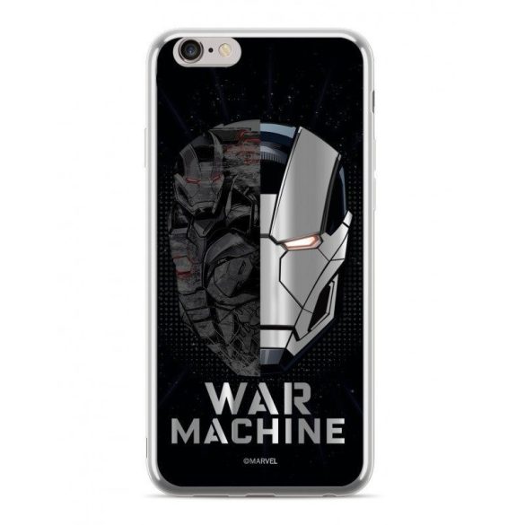 MARVEL Iron Man War 001 iPhone XS/X hátlap, tok, fekete-ezüst