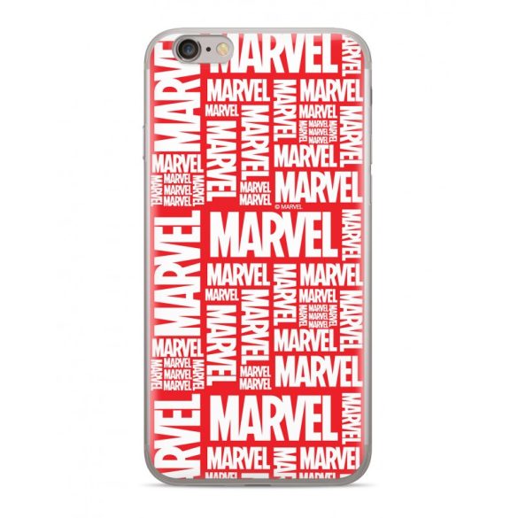 MARVEL 003 iPhone XS/X hátlap, tok, piros