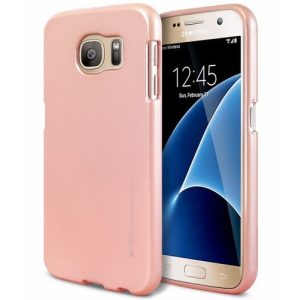 Mercury Goospery i-Jelly Samsung Galaxy A8 (2018) hátlap, tok, rozé arany