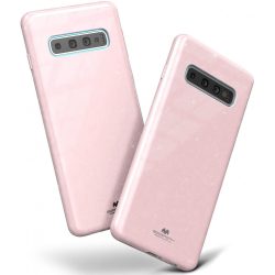   Mercury Goospery Jelly Case Samsung Galaxy S10 Plus hátlap, tok, rózsaszín