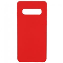   Mercury Goospery Soft Samsung Galaxy S10 Plus hátlap, tok, piros