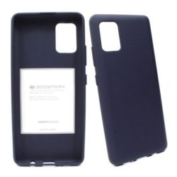   Mercury Goospery Soft Jelly Case Samsung Galaxy A51 5G hátlap, tok, sötétkék
