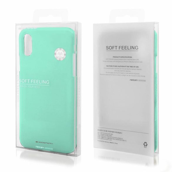 Mercury Goospery Soft Jelly Case Samsung Galaxy A51 5G hátlap, tok, mentazöld