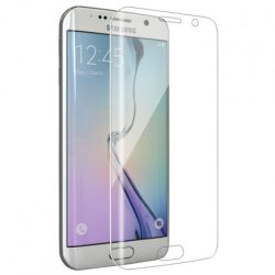   Samsung Galaxy S7 Edge kijelzővédő edzett üvegfólia (tempered glass) 9H keménységű (nem teljes kijelzős 2D sík üvegfólia), átlátszó