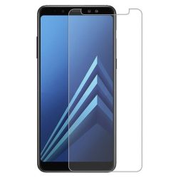   Samsung Galaxy J8 (2018) kijelzővédő edzett üvegfólia (tempered glass) 9H keménységű (nem teljes kijelzős 2D sík üvegfólia), átlátszó