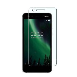   Nokia 3.1 kijelzővédő edzett üvegfólia (tempered glass) 9H keménységű (nem teljes kijelzős 2D sík üvegfólia), átlátszó