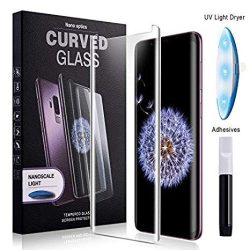   Samsung Galaxy S8 UV 5D Full Glue teljes kijelzős edzett üvegfólia (tempered glass), 9H keménységű, átlátszó