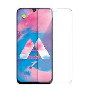   Samsung Galaxy A50/A30s/A50s/A30/A20/M21 kijelzővédő edzett üvegfólia (tempered glass) 9H keménységű (nem teljes kijelzős 2D sík üvegfólia), átlátszó