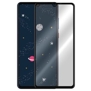 Huawei P30 Lite 5D Full Glue teljes kijelzős edzett üvegfólia (tempered glass) 9H keménységű, fekete