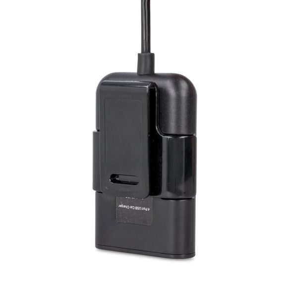 Maxlife MXCC-03 2x2 USB univerzális autós töltő, gyorstöltő, utas adapterrel, fekete