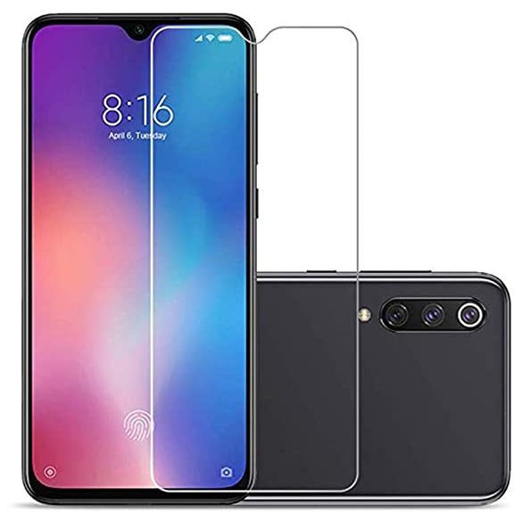 Xiaomi Mi 9 SE kijelzővédő fólia (nem teljes kijelzős 2D sík fólia), átlátszó