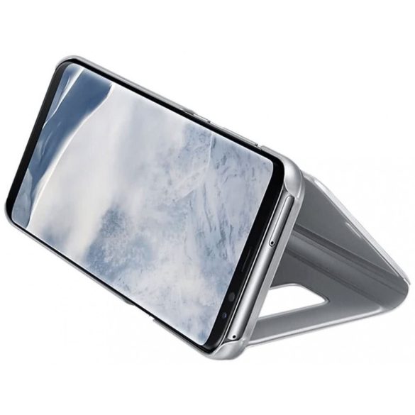 Clear View Case cover Samsung Galaxy S20 Plus/S20 Plus 5G oldalra nyíló tok, arany