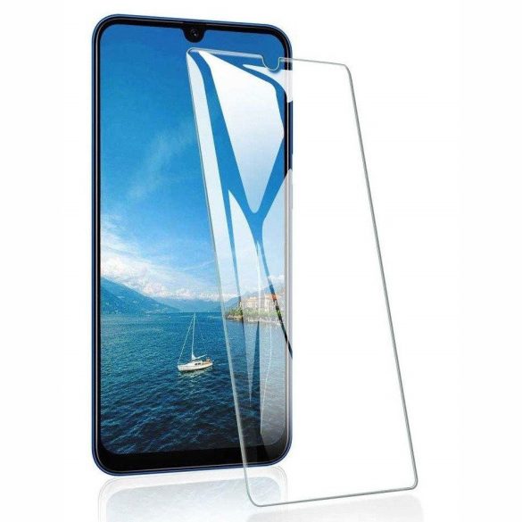 Samsung Galaxy A21/A21s 5D Full Glue teljes kijelzős edzett üvegfólia (tempered glass) 9H keménységű, fekete