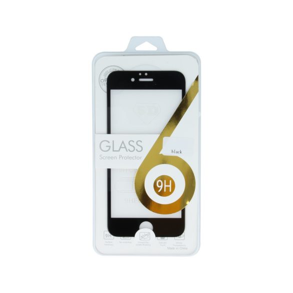 Xiaomi Mi Note 10 Lite Glass Screen 5D Full Glue teljes kijelzős edzett üvegfólia, 9H keménységű, fekete