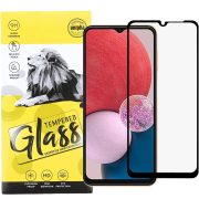   Samsung Galaxy A34 5G 5D Full Glue teljes kijelzős üvegfólia (tempered glass) 9H keménységű, fekete