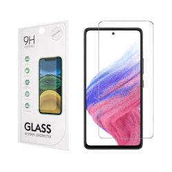   Samsung Galaxy A25 5G kijelzővédő edzett üvegfólia (tempered glass) 9H keménységű (nem teljes kijelzős 2D sík üvegfólia), átlátszó