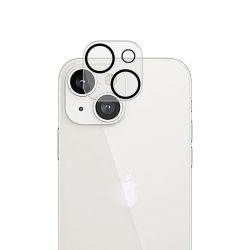   iPhone 15/iPhone 15 Plus kameravédő üvegfólia (tempered glass), 9H keménységű, átlátszó