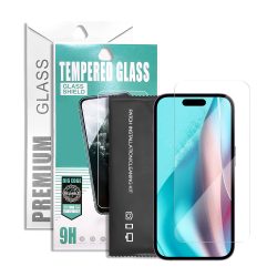   Samsung Galaxy A20/A30/A30S/A50/ A50s/A22 4G/A32 4G/A33 5G kijelzővédő edzett üvegfólia (tempered glass) 9H keménységű (nem teljes kijelzős 2.5D sík üvegfólia), átlátszó