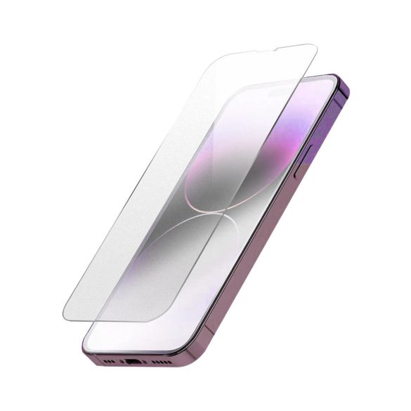 Samsung Galaxy A24 4G/5G kijelzővédő edzett üvegfólia (tempered glass) 9H keménységű (nem teljes kijelzős 2D sík üvegfólia), matt