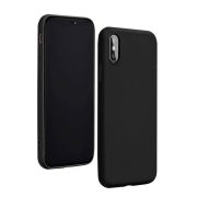 Silicone Case Huawei P40 Lite E/Y7P hátlap, tok, fekete