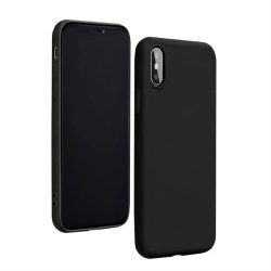   Forcell Silicone Case Huawei P40 Lite E/Y7P hátlap, tok, fekete